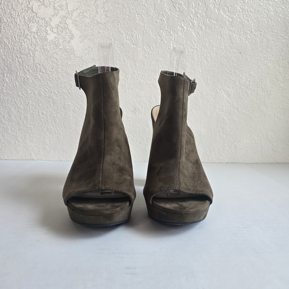 Bar III Nicola Olive Platform Heels